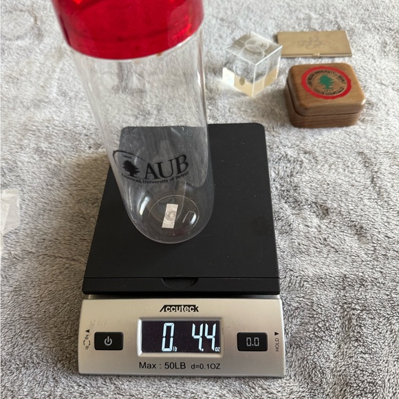 AUB PLASTIC WATER BOTTLE - Picture 6 of 7